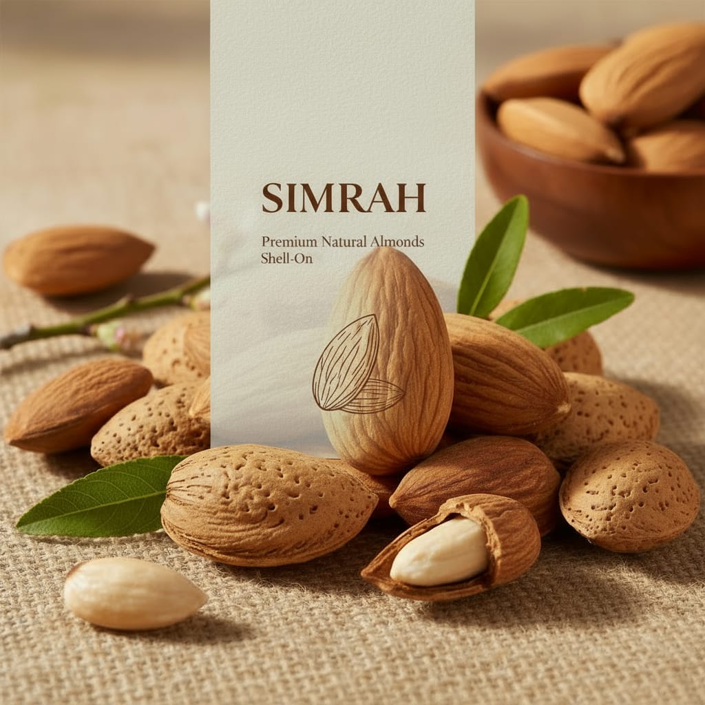 SIMRAH PREMIUM KASHMIRI ALMONDS THE Nature's Gift from Heaven