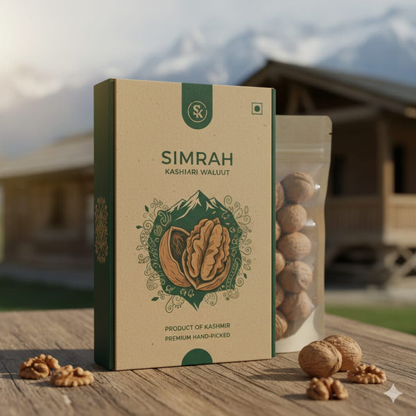 SIMRAH PREMIUM KASHMIRI WALNUT GIRRI 1 Kg