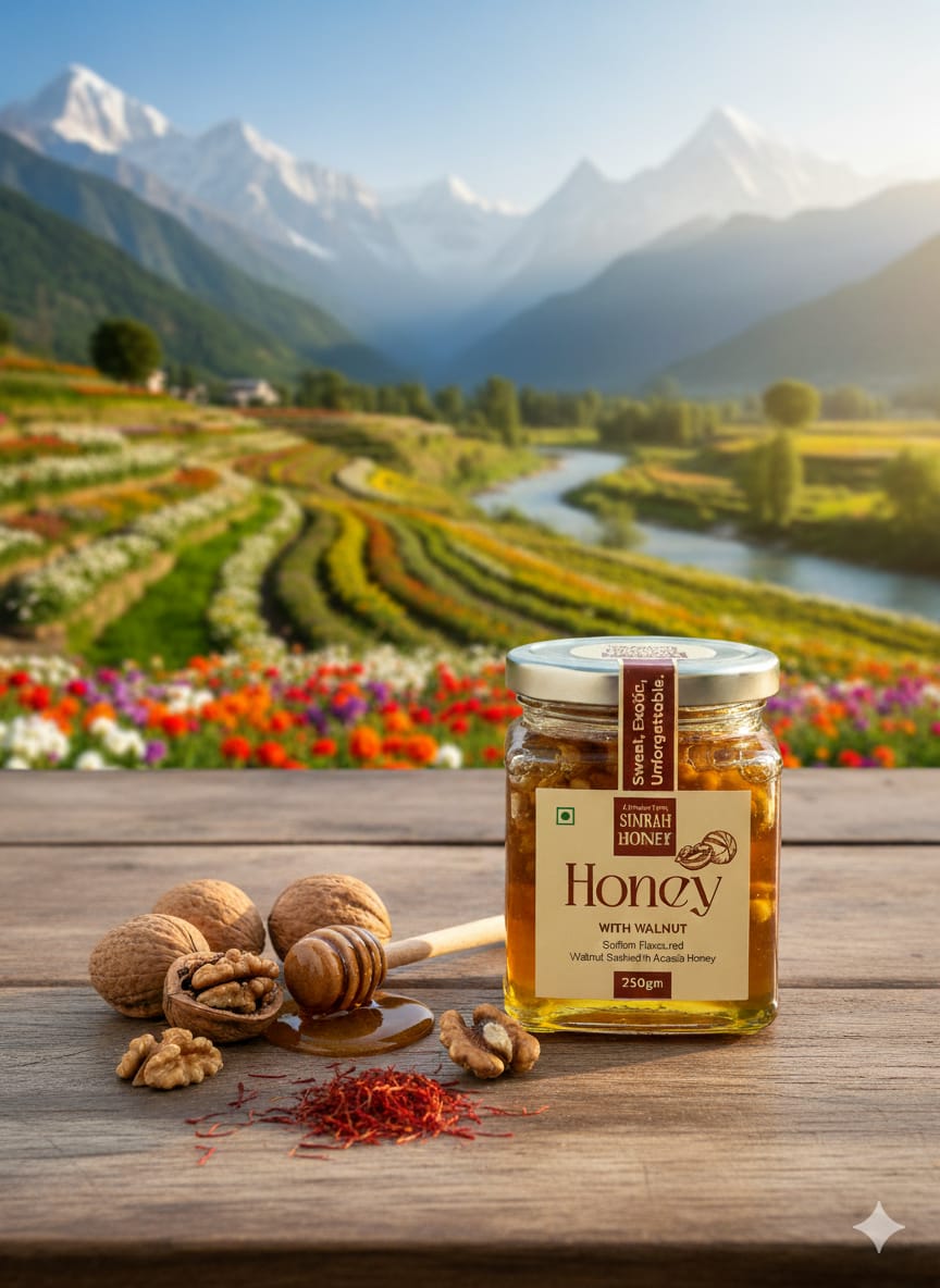 SIMRAH Kashmiri Honey Walnut soaked
